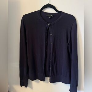 Ann Taylor Navy Cardigan | Size M